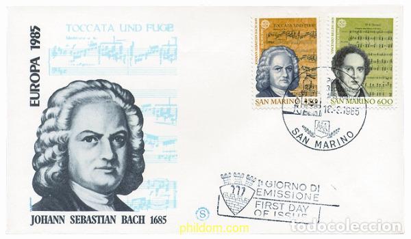 Sellos: 24067 MNH SAN MARINO 1985 EUROPA CEPT. A&Ntilde;O EUROPEO DE LA MUSICA