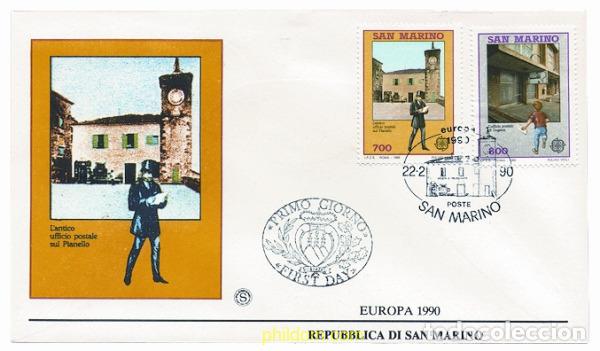 Sellos: 24243 MNH SAN MARINO 1990 EUROPA CEPT. OFICINAS POSTALES