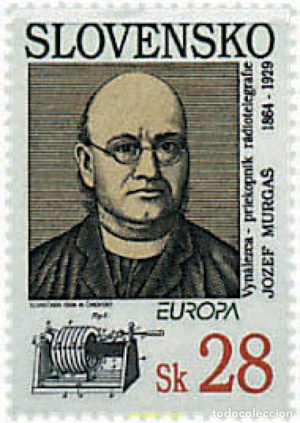 Sellos: 62888 MNH ESLOVAQUIA 1994 EUROPA CEPT. GRANDES DESCUBRIMIENTOS