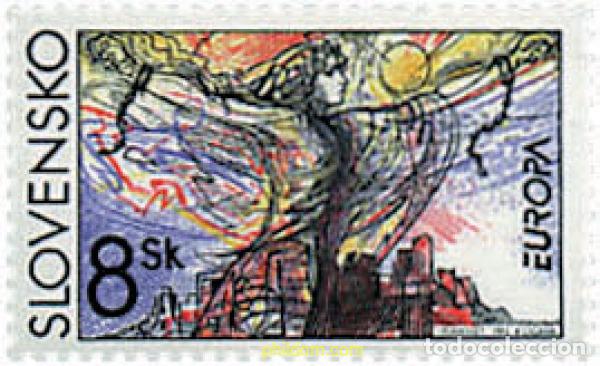Sellos: 62959 MNH ESLOVAQUIA 1995 EUROPA CEPT. PAZ Y LIBERTAD