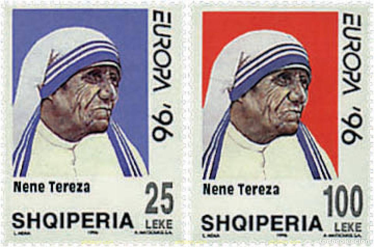 Briefmarken: 78680 MNH ALBANIA 1996 EUROPA CEPT. MUJERES CELEBRES