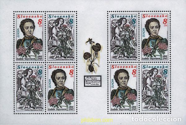 Sellos: 7634 MNH ESLOVAQUIA 1996 EUROPA CEPT. MUJERES CELEBRES
