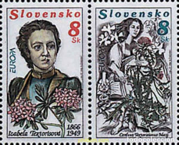 Sellos: 179256 MNH ESLOVAQUIA 1996 EUROPA CEPT. MUJERES CELEBRES