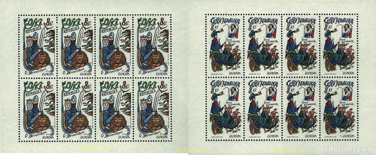 Sellos: 9119 MNH CHEQUIA 1997 EUROPA CEPT. CUENTOS Y LEYENDAS