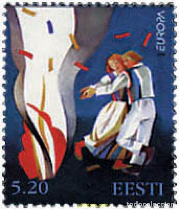 Sellos: 85759 MNH ESTONIA 1998 EUROPA CEPT. FESTIVALES Y FIESTAS NACIONALES