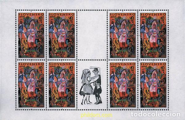Sellos: 9151 MNH ESLOVAQUIA 1998 EUROPA CEPT. FESTIVALES Y FIESTAS NACIONALES
