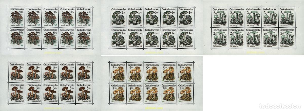 Sellos: 10781 MNH CHECOSLOVAQUIA 1989 SETAS
