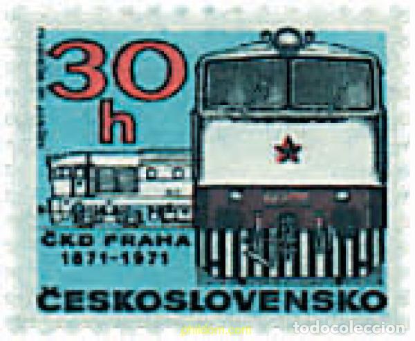 Sellos: 58103 MNH CHECOSLOVAQUIA 1971 CENTENARIO DE LA CKD
