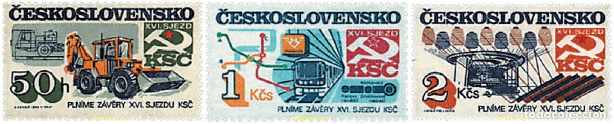 Sellos: 58116 MNH CHECOSLOVAQUIA 1985 TECNOLOGIA CHECOSLOVACA
