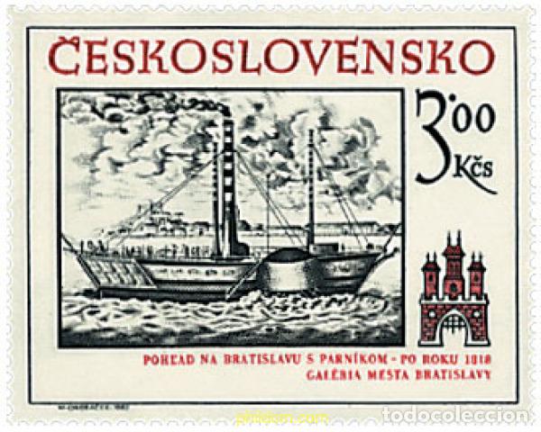 Sellos: 233100 MNH CHECOSLOVAQUIA 1982 MOTIVOS HISTORICOS DE BRATISLAVA