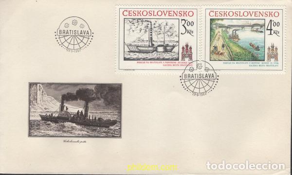 Sellos: 391741 MNH CHECOSLOVAQUIA 1982 MOTIVOS HISTORICOS DE BRATISLAVA