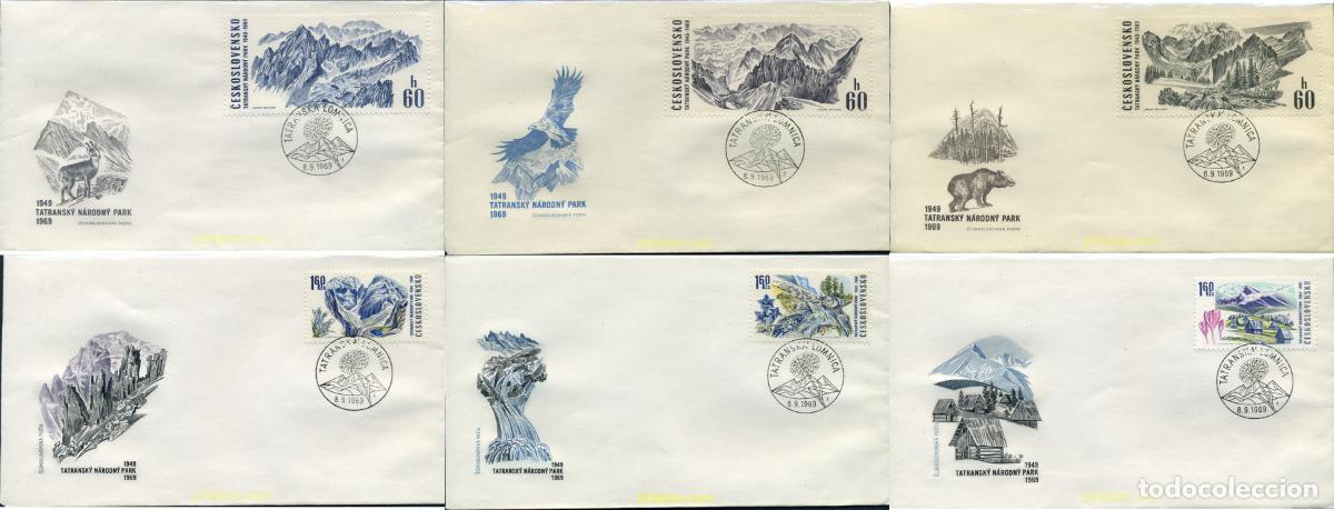 Sellos: 285303 MNH CHECOSLOVAQUIA 1969 20 ANIVERSARIO DEL PARQUE NACIONAL DE TATRAS