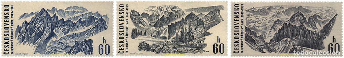 Sellos: 340589 MNH CHECOSLOVAQUIA 1969 20 ANIVERSARIO DEL PARQUE NACIONAL DE TATRAS