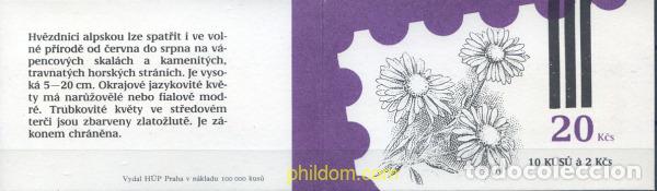 Sellos: 1263 MNH CHECOSLOVAQUIA 1991 FLORA PROTEGIDAS