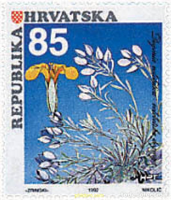 Sellos: 243232 MNH CROACIA 1992 FLORA ENDEMICA