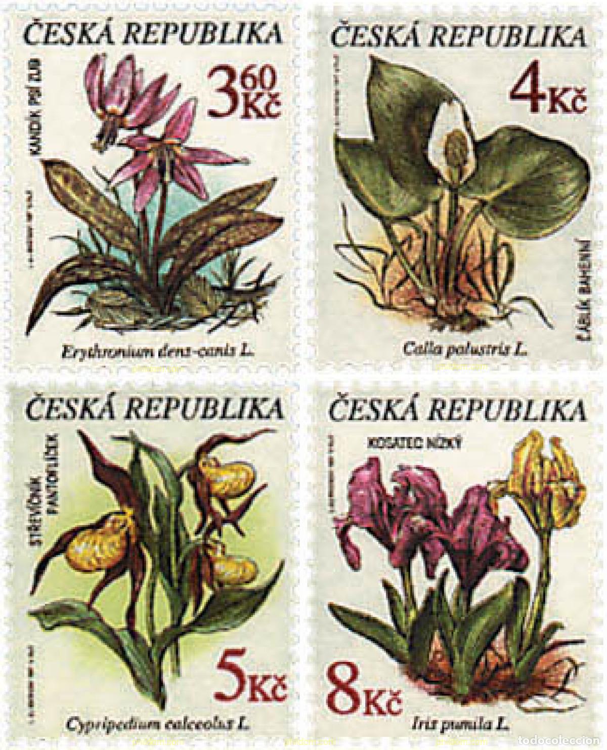 Sellos: 82866 MNH CHEQUIA 1997 FLORES PROTEGIDAS