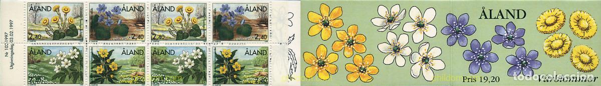 Sellos: 1810 MNH ALAND 1997 FLORES PRIMAVERALES