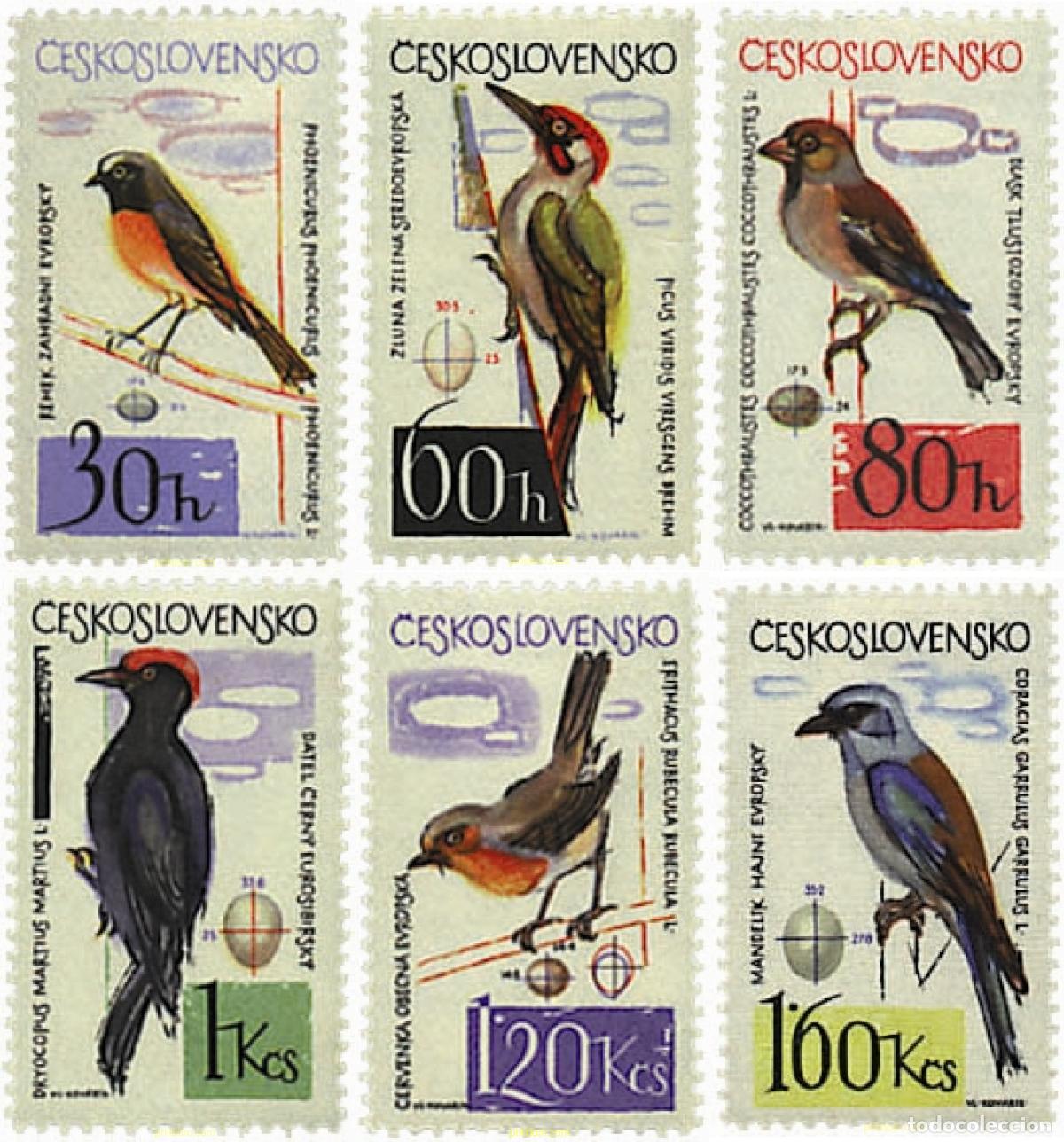 Sellos: 63653 MNH CHECOSLOVAQUIA 1964 AVES