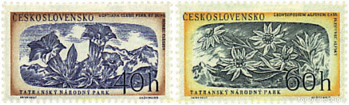 Sellos: 266974 HINGED CHECOSLOVAQUIA 1957 PARQUE NACIONAL MONTES TATRA