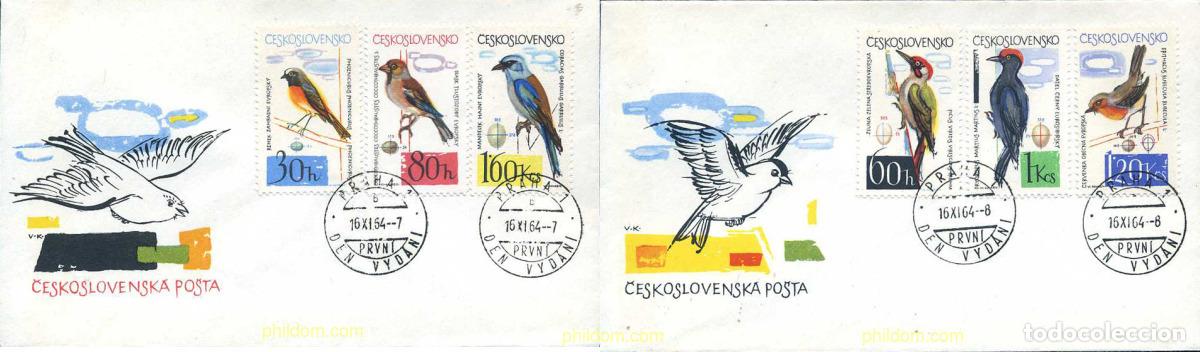 Sellos: 286194 MNH CHECOSLOVAQUIA 1964 AVES