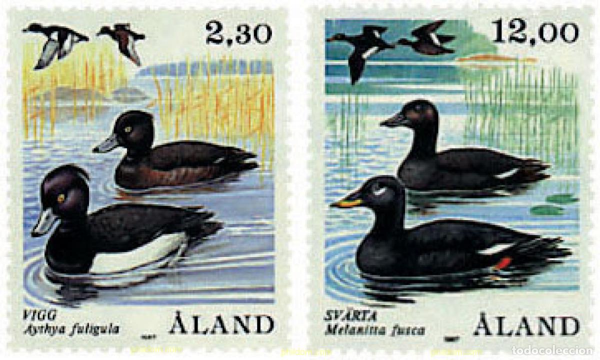 Sellos: 211797 MNH ALAND 1987 AVES MARINAS DE LAS ISLAS