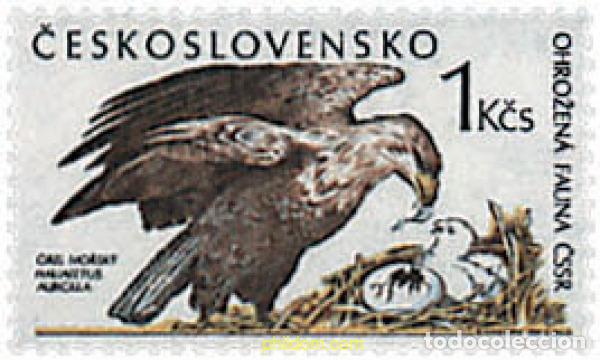 Sellos: 63806 MNH CHECOSLOVAQUIA 1989 FAUNA EN PELIGRO DE EXTINCION