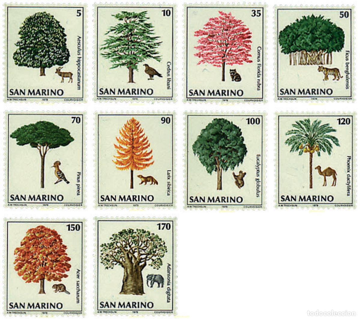 Sellos: 70327 MNH SAN MARINO 1979 SALVEMOS LA NATURALEZA