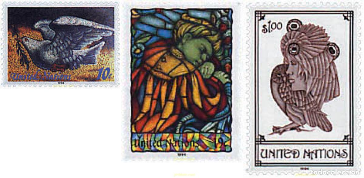 Sellos: 36825 MNH NACIONES UNIDAS. Nueva York 1994 MOTIVOS VARIOS