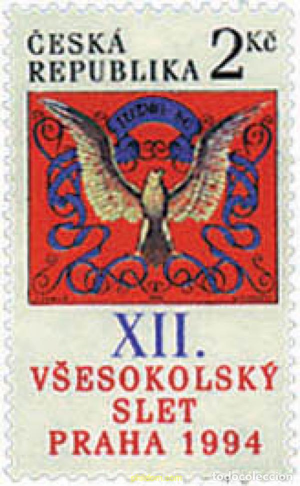 Sellos: 40451 MNH CHEQUIA 1994 XII RALLIE PAN-SOKOL