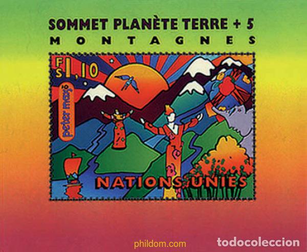 Sellos: 35193 MNH NACIONES UNIDAS. Ginebra 1997 CUMBRE DEL PLANETA TIERRA