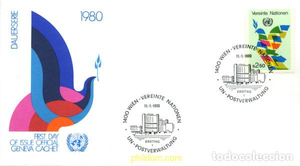Sellos: 245036 MNH NACIONES UNIDAS. Viena 1979 SEDES DE LA ONU