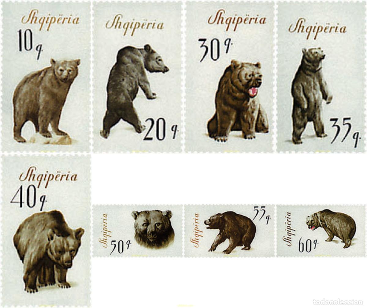 Sellos: 78163 MNH ALBANIA 1965 OSO PARDO