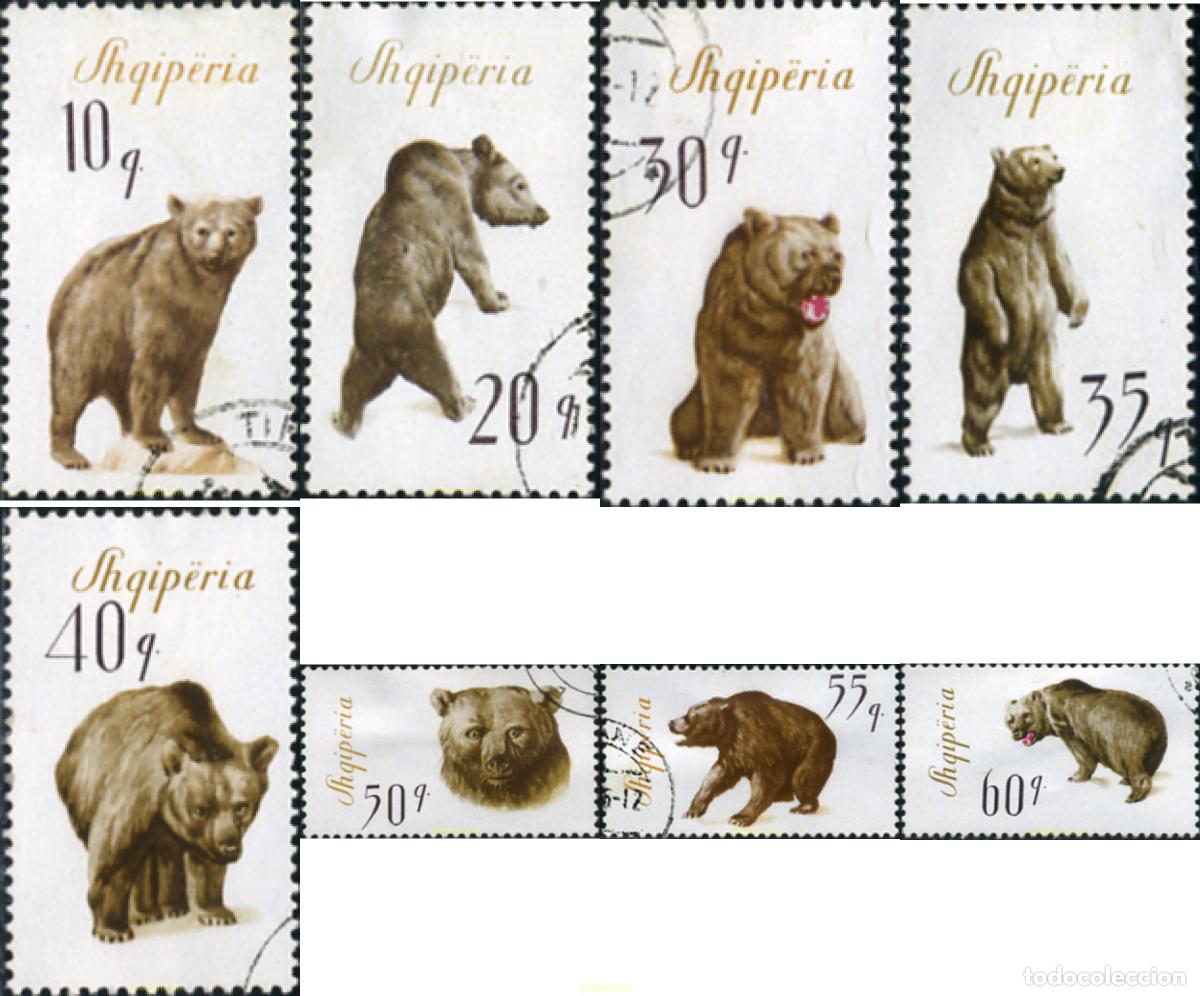 Sellos: 339478 HINGED ALBANIA 1965 OSO PARDO