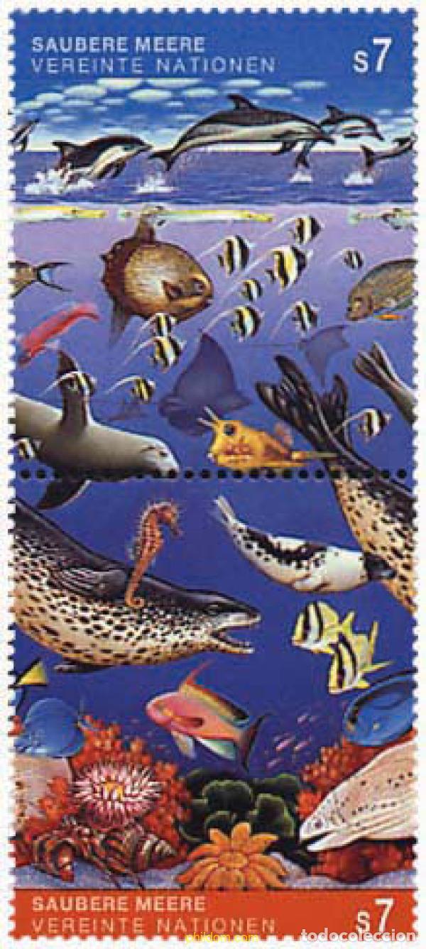 Sellos: 6878 MNH NACIONES UNIDAS. Viena 1992 PRESERVACION DEL FONDO MARINO