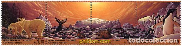Sellos: 6862 MNH NACIONES UNIDAS. Ginebra 1993 PRO MEDIO AMBIENTE