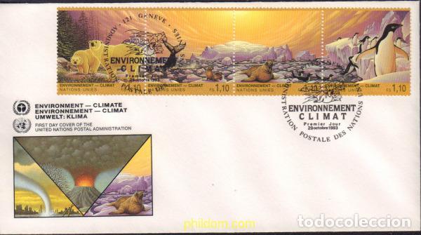 Sellos: 401328 MNH NACIONES UNIDAS. Ginebra 1993 PRO MEDIO AMBIENTE