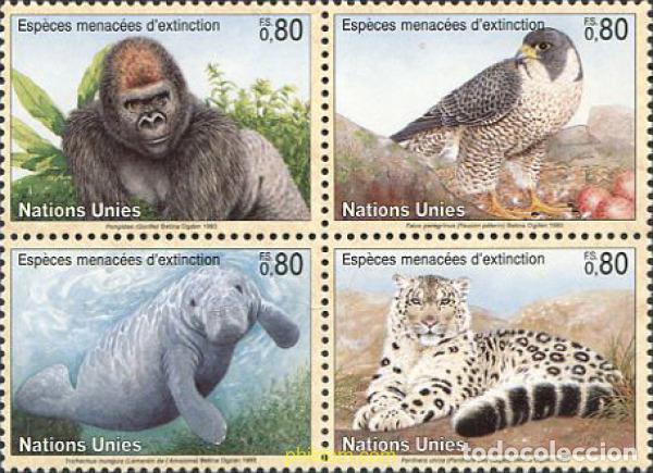 Sellos: 158681 MNH NACIONES UNIDAS. Ginebra 1993 PROTECCION DE LA NATURALEZA
