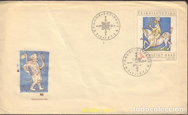 Sellos: 580745 MNH CHECOSLOVAQUIA 1973 TESOROS DEL CASTILLO DE PRAGA