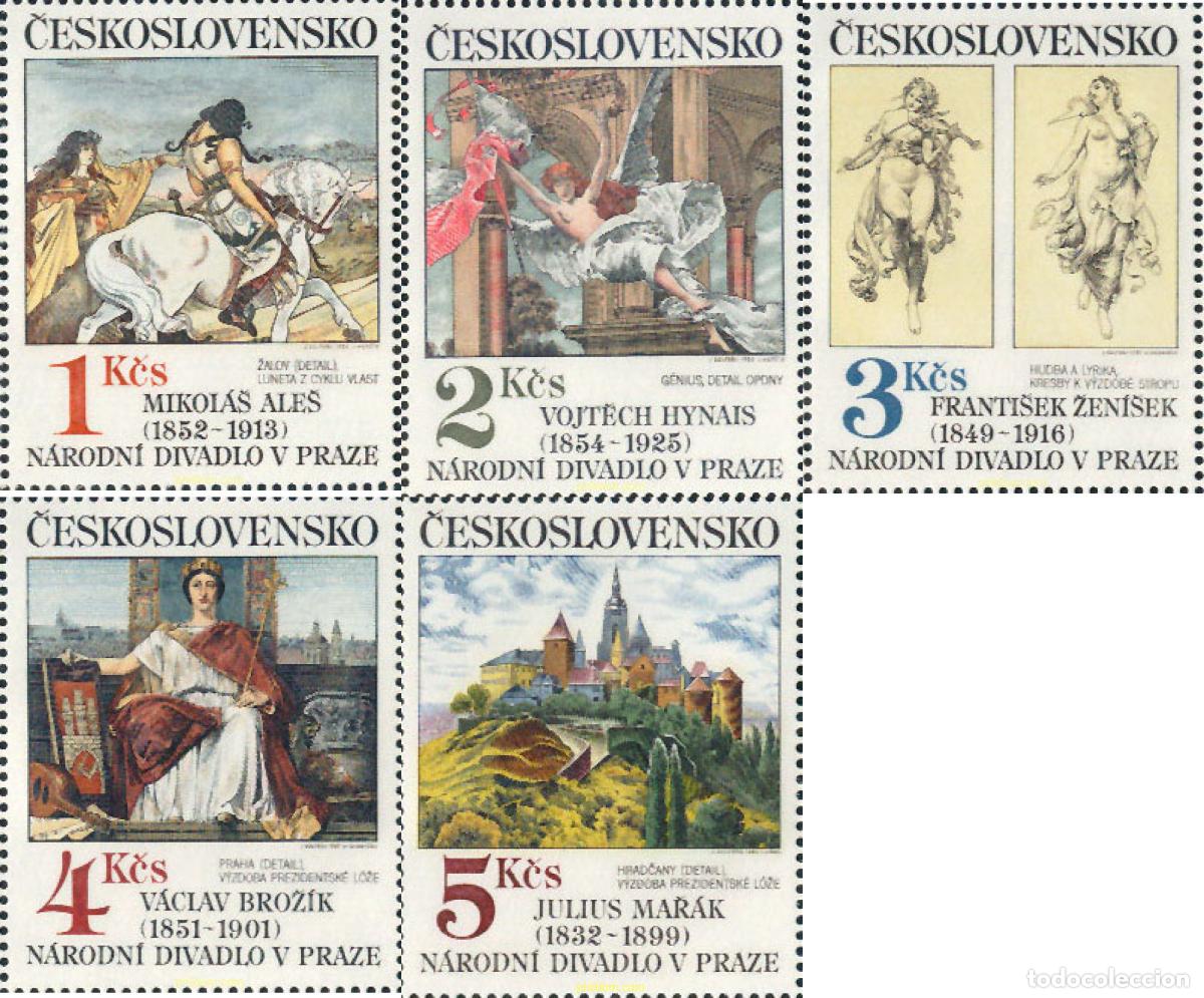 Sellos: 63780 MNH CHECOSLOVAQUIA 1983 CUADROS DE GALERIAS NACIONALES
