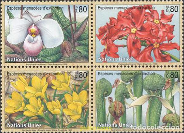 Stamps: 4432 MNH NACIONES UNIDAS. Ginebra 1996 PROTECCION DE LA NATURALEZA