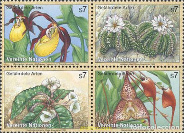 Stamps: 5052 MNH NACIONES UNIDAS. Viena 1996 PROTECCION DE LA NATURALEZA
