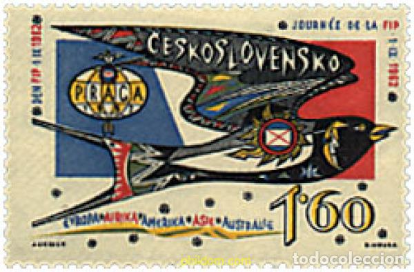 Sellos: 114989 MNH CHECOSLOVAQUIA 1962 PRAGA 1962. EXPLOSICION FILATELICA INTERNACIONAL