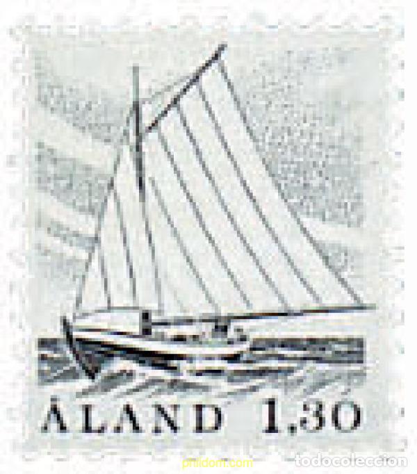 Sellos: 92654 MNH ALAND 1986 BARCO DE PESCA