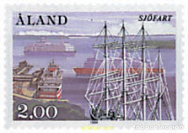 Sellos: 44244 MNH ALAND 1984 NAVEGACION