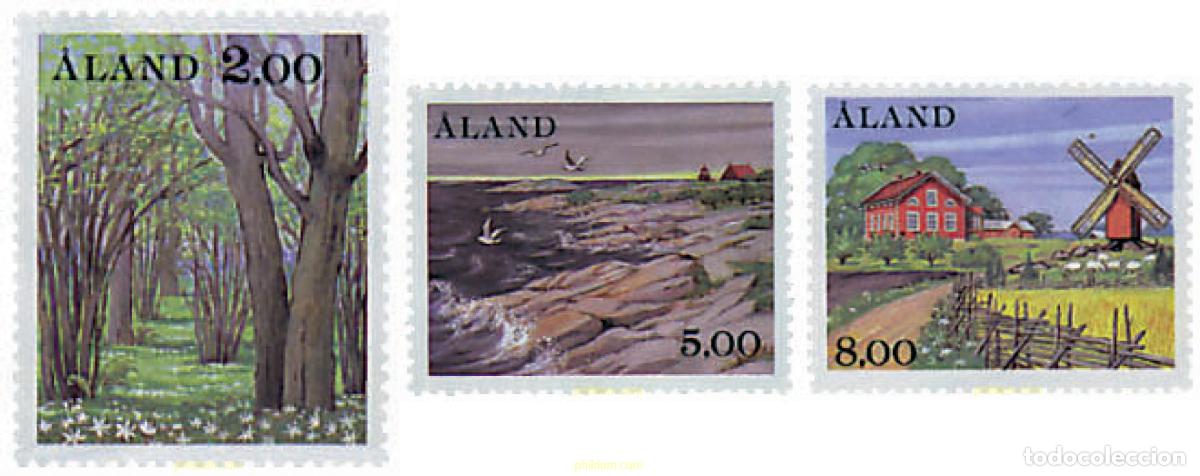 Sellos: 92630 MNH ALAND 1985 PAISAJE