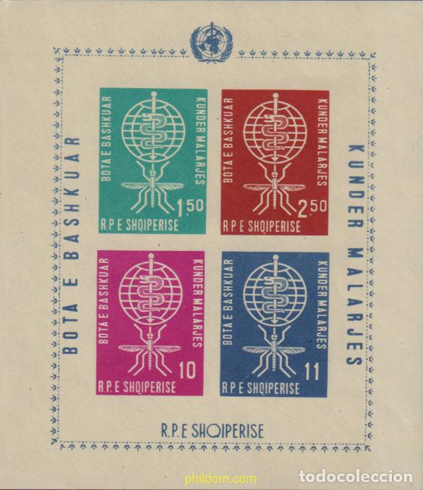 Sellos: 18147 MNH ALBANIA 1962 ERRADICACION DE LA MALARIA