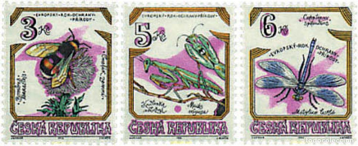 Sellos: 63572 MNH CHEQUIA 1995 INSECTOS