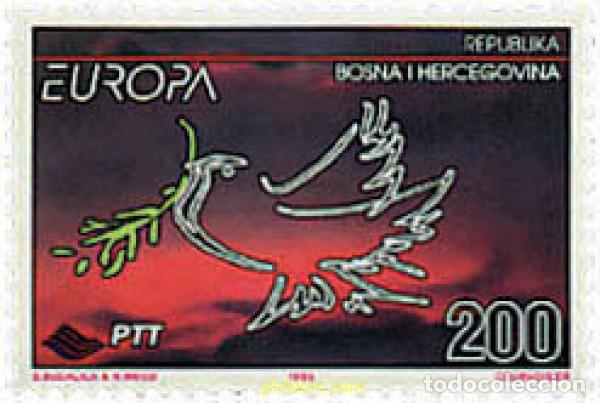 Sellos: 66213 MNH BOSNIA-HERZEGOVINA 1995 EUROPA CEPT. PAZ Y LIBERTAD