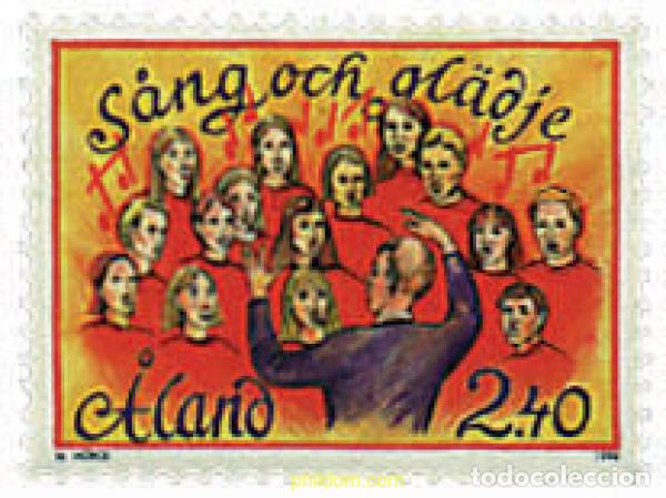 Selos: 92641 MNH ALAND 1996 ALAND 96. FESTIVAL DE LA CANCION Y DE LA MUSICA