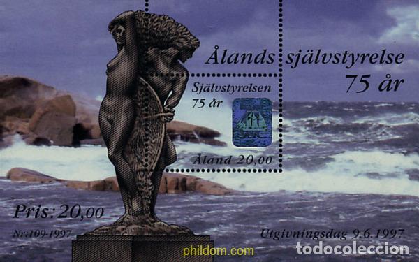 Selos: 98282 MNH ALAND 1997 75 ANIVERSARIO DE LA AUTONOMIA